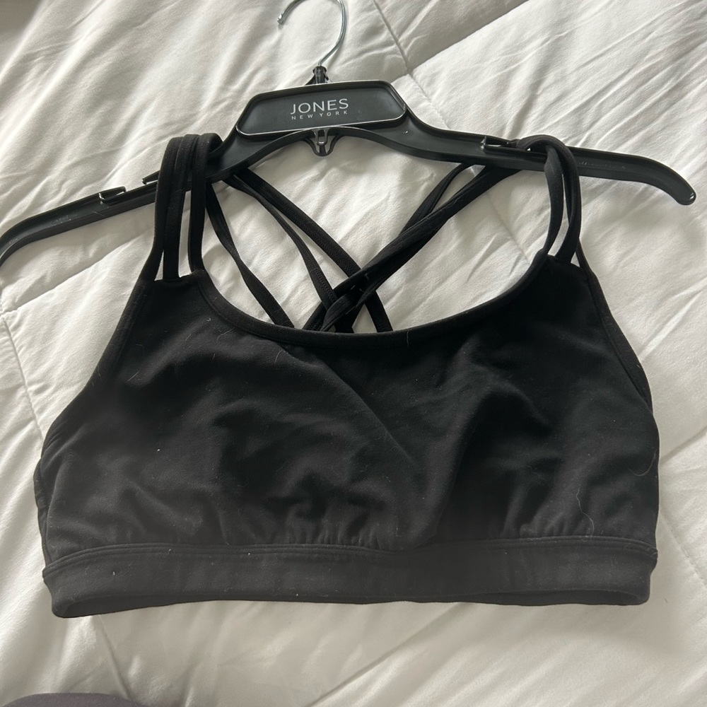 Athleta sports bra Size S Black